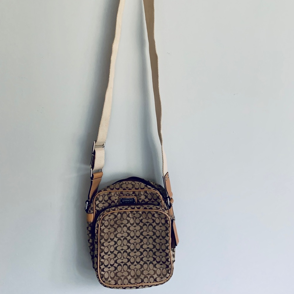 Coach Cross Body Mini Messenger Bag